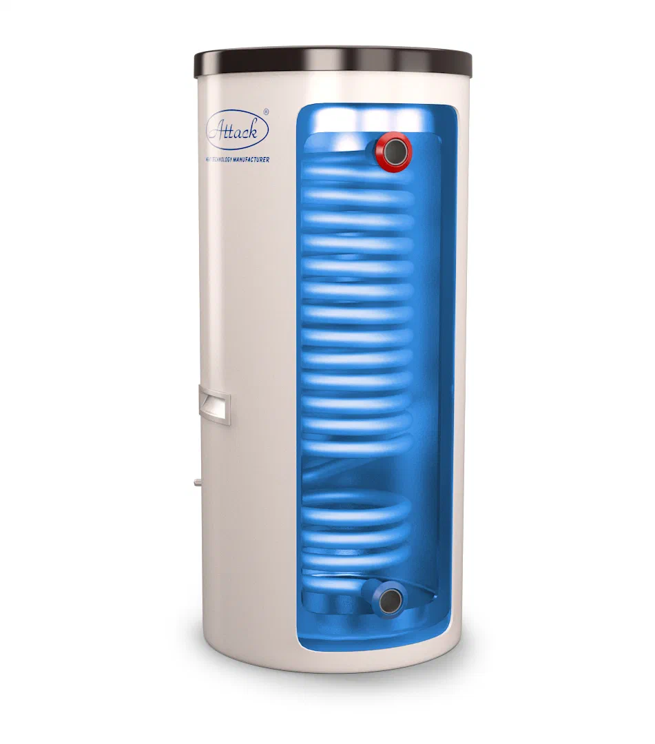 Накопичувальний водонагрівач ATTACK Z HP 200 INOX із нержавіючої сталі
