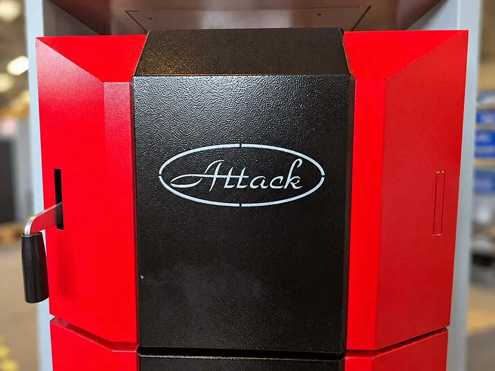 Варіанти відчинення дверцят котла ATTACK DPX